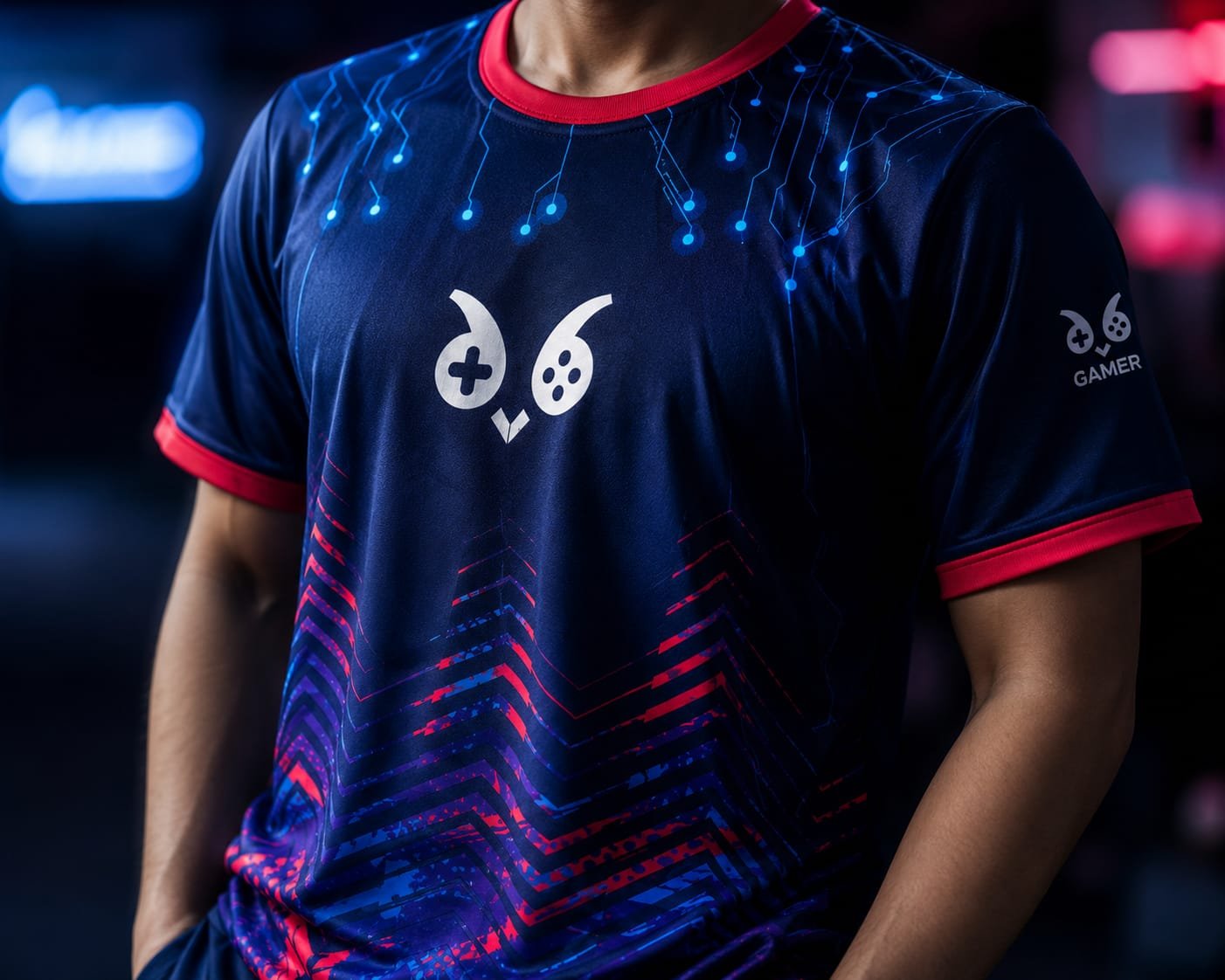 BOOM X Cyber Blue T-Shirt